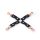 Ns Novelties Bondage Couture Hog Tie  Black  