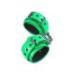 Ns Novelties Electra  Wrist Cuffs  Greenkézbilincs