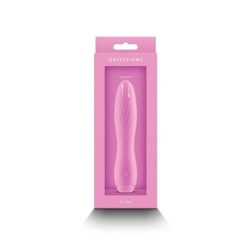 Ns Novelties Obsession - Clyde - Dark Pink Szilikonos vibrátor