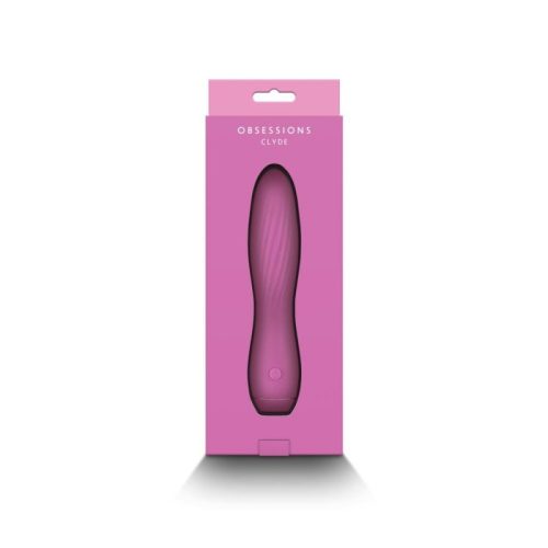 Ns Novelties Obsession - Clyde - Dark Pink Szilikonos vibrátor