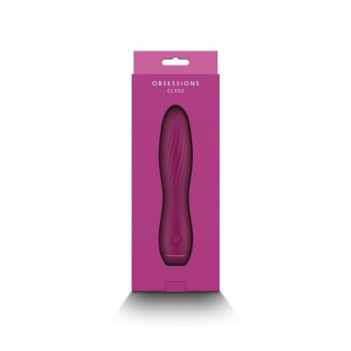 Ns Novelties Obsession - Clyde - Dark Pink Szilikonos vibrátor
