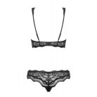 Obsessive Luvae set S/M fehérnemű szett