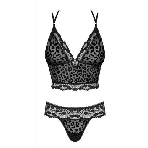 Obsessive Giully 2-pcs set S/M fehérnemű szett