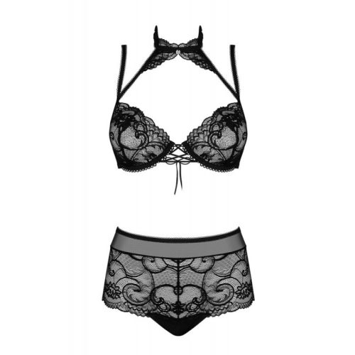 Obsessive Elizenes 2-pcs set S/M Fehérnemű szett