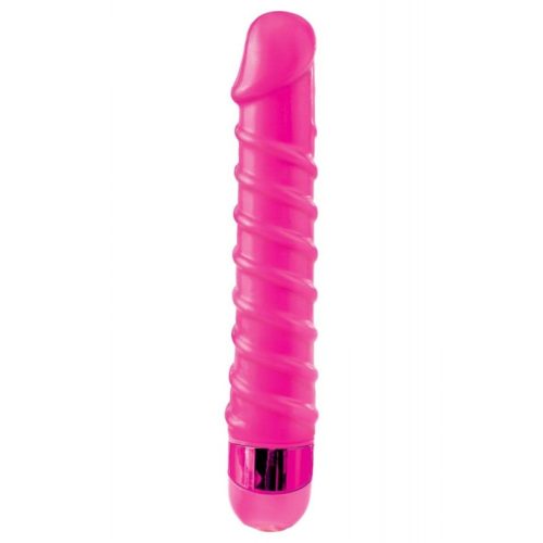 Pipedream Classix Candy Twirl  pink Kemény vibrátor