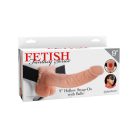 Pipedream Fetish Fantasy Series Hollow Strap-on with Balls flesh Felcsatolható dildó