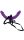 Pipedream Double Delight Strap-on Purple Felcsatolható dildó