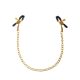 Pipedream Chain Nipple Clamps Gold/Black mellcsipesz