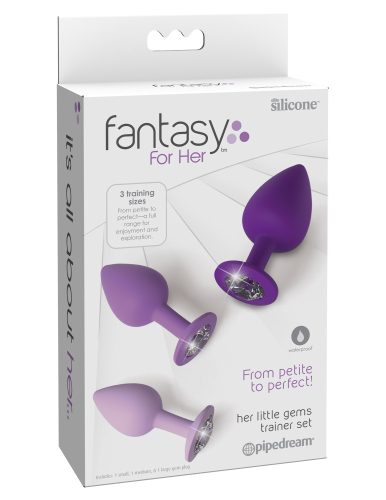 Pipedream Fantasy For Her - Her Little Gems Trainer Set anál dugó