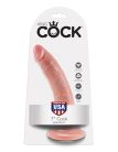 Pipedream King Cock 7" Cock Light Tapadókorongos dildó