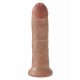 PIPEDREAM King Cock  8" Cock Tan  Tapadókorongos dildó