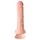 Pipedream King Cock Plus 8" Triple Density Fat Cock with Balls   Tapadókorongos dildó