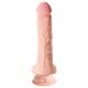 Pipedream King Cock Plus 8" Triple Density Fat Cock with Balls   Tapadókorongos dildó