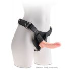 Pipedream King Cock Plus 8" Triple Density Fat Cock with Balls   Tapadókorongos dildó
