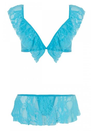 Leg Avenue   Flirty lace top & g-string    Fehérnemű szett