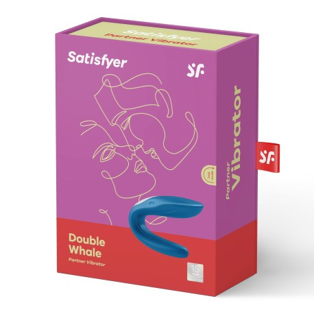 Satisfyer - Double Whale  párvibrátor