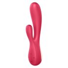 Satisfyer Mono Flex red - okos, akkus, vízálló vibrátor