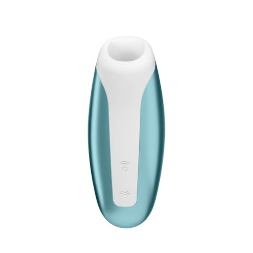 Satisfyer Love Breeze Ice Blue okos, akkus, vízálló csiklóizgató vibrátor