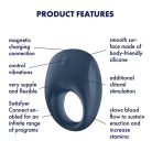 Satisfyer Strong One - okos vibrációs péniszgyűrű