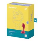 Satisfyer Backdoor Lover red vibrációs fenékdugó