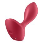 Satisfyer Backdoor Lover red vibrációs fenékdugó