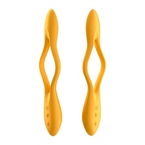 Satisfyer Elastic Joy dark yellow  AKKUS, FLEXIBILIS PÁRVIBRÁTOR