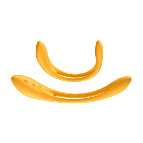 Satisfyer Elastic Joy dark yellow  AKKUS, FLEXIBILIS PÁRVIBRÁTOR