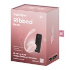 Satisfyer Ribbed Petal Rose - rádiós vibrációs tojás 