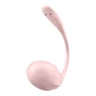 Satisfyer Ribbed Petal Rose - rádiós vibrációs tojás 