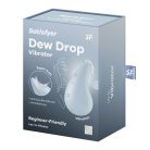 Satisfyer Dew Drop Blue - akkus, vízálló csiklóvibrátor