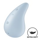 Satisfyer Dew Drop Blue - akkus, vízálló csiklóvibrátor