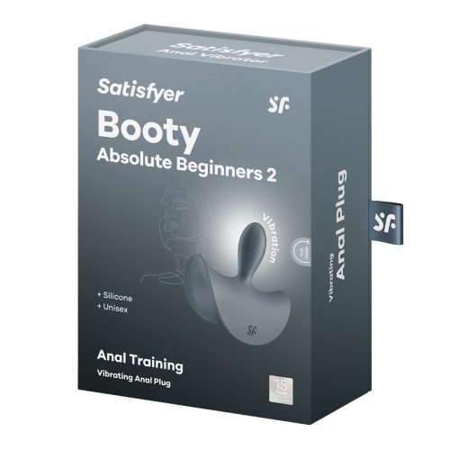 Satisfyer Booty Absolute Beginners 2 Grey - anál vibrátor