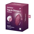 Satisfyer Tap & Climax 1 - 2in1 vibrátor és csiklóizgató