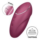 Satisfyer Tap & Climax 1 - 2in1 vibrátor és csiklóizgató