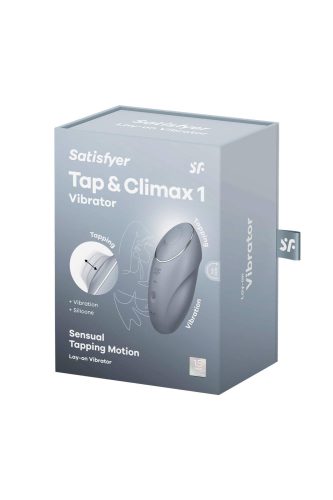 Satisfyer Tap & Climax 1 - 2in1 vibrátor és csiklóizgató