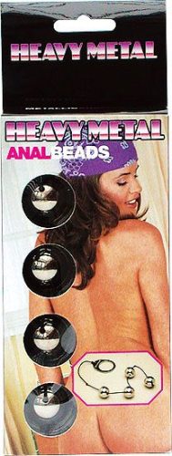 Heavy Metal Anal Beads - análgolyók 