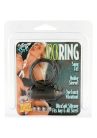 MINI VIBRATING COCKRING BLACK - péniszgyűrű  