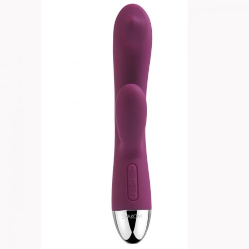 svakom Trysta - Violet    vízálló, mozgó golyós, csiklókaros vibrátor 