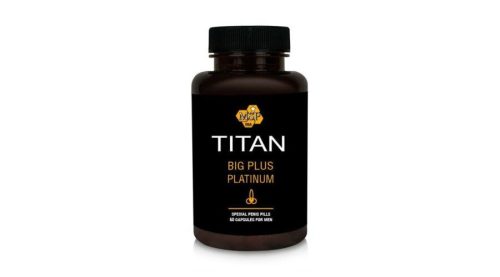 Titan Big Plus Platinum - 60 Db pénisznövelő kapszula
