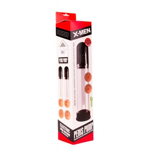 X-MEN Electric Penis Pump Black Péniszpumpa