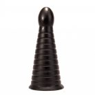 X-MEN 10 inch Huge Anal Plug Black anál plug