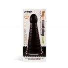 X-MEN 10 inch Huge Anal Plug Black anál plug