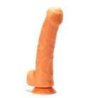 X-MEN Realistic Dildo 10 inch Flesh Tapadókorongos dildó