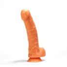 X-MEN Realistic Dildo 10 inch Flesh Tapadókorongos dildó