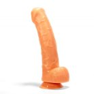 X-MEN Realistic Dildo 10 inch Flesh Tapadókorongos dildó