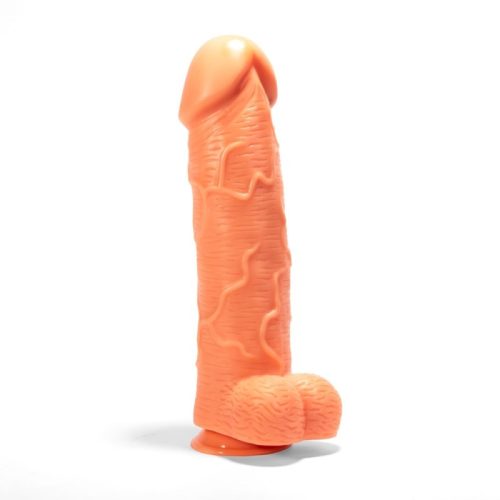 X-MEN Super Sized Dildo 11 inch Flesh Tapadókorongos dildó