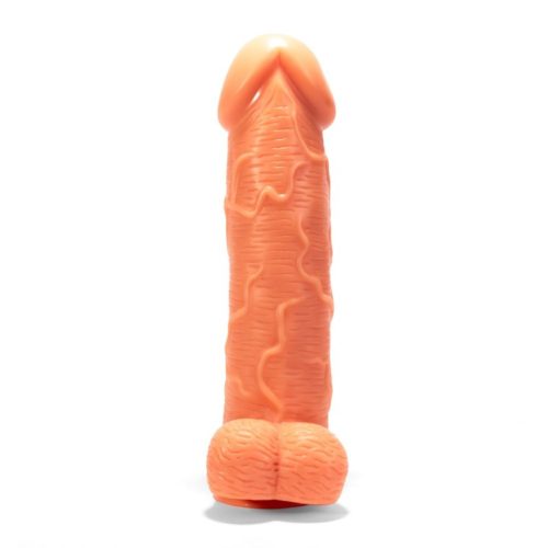 X-MEN Super Sized Dildo 11 inch Flesh Tapadókorongos dildó