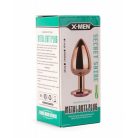 X-MEN Secret Shade Metal Butt Plug Rose análdugó