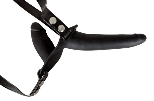 Double Strap-on Felcsatolható, szilikon dildó-duó