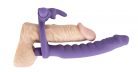 Silicone Strap-on Los Analos - 3in1-ben vibrátor